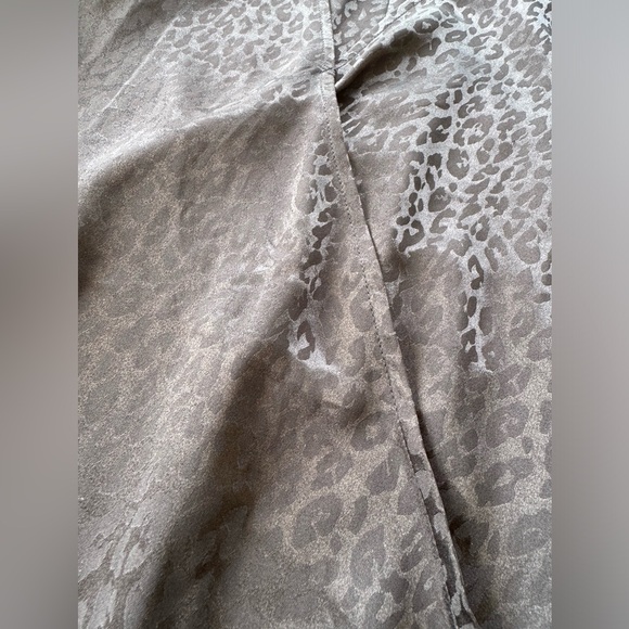 West Kei - Stitch Fix - Women’s Allan Surplice Tie Black Blouse Top High Low - Picture 3 of 4